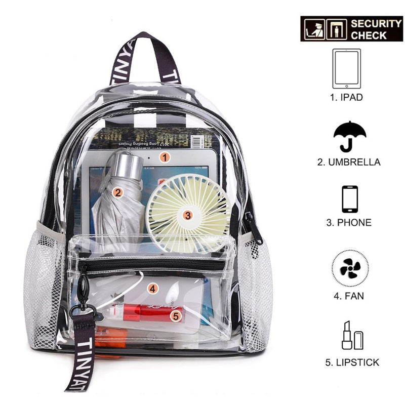 Large Capacity Transparent Backpack