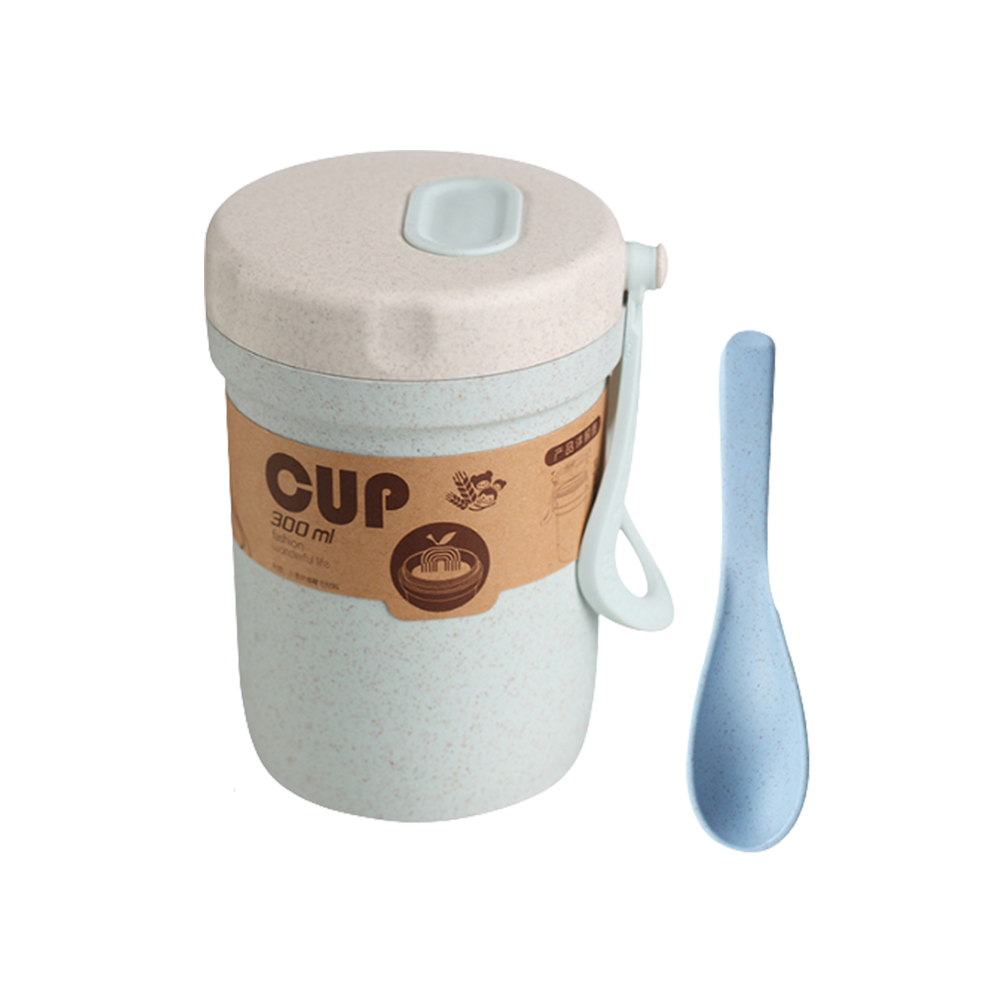 Portable Oatmeal Cup With Lid