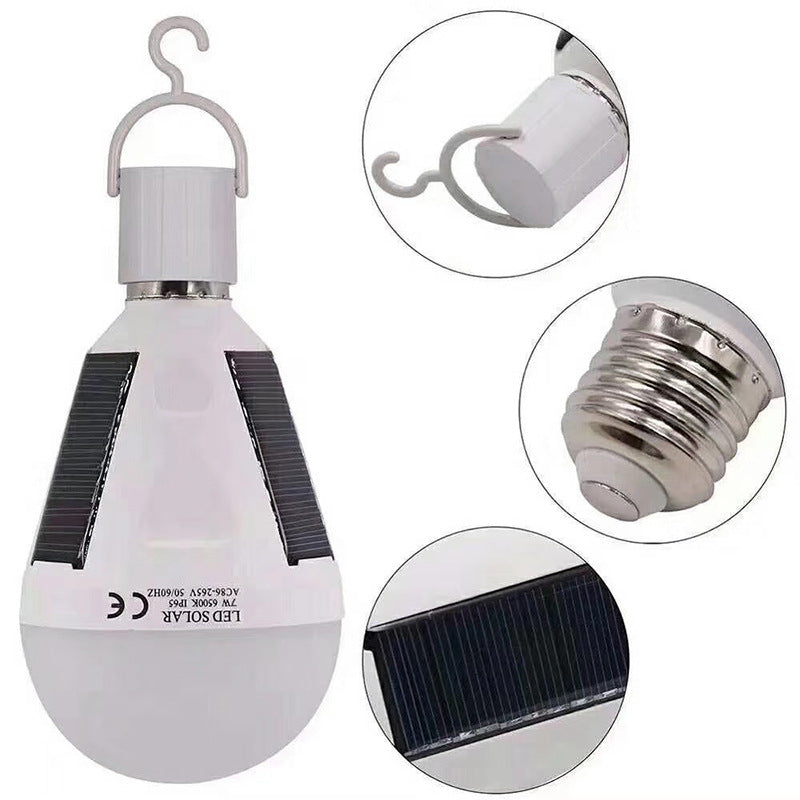 LED Outdoor Solar Emergency Light Bulb